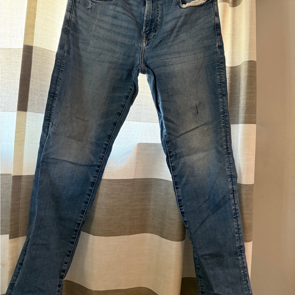 American Eagle Outfitters Men's Bootcut Jeans in Blue